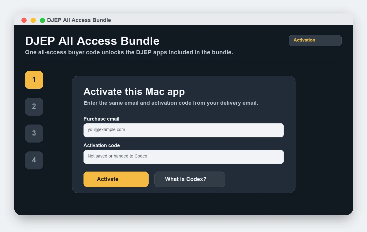 Booking and email module path.