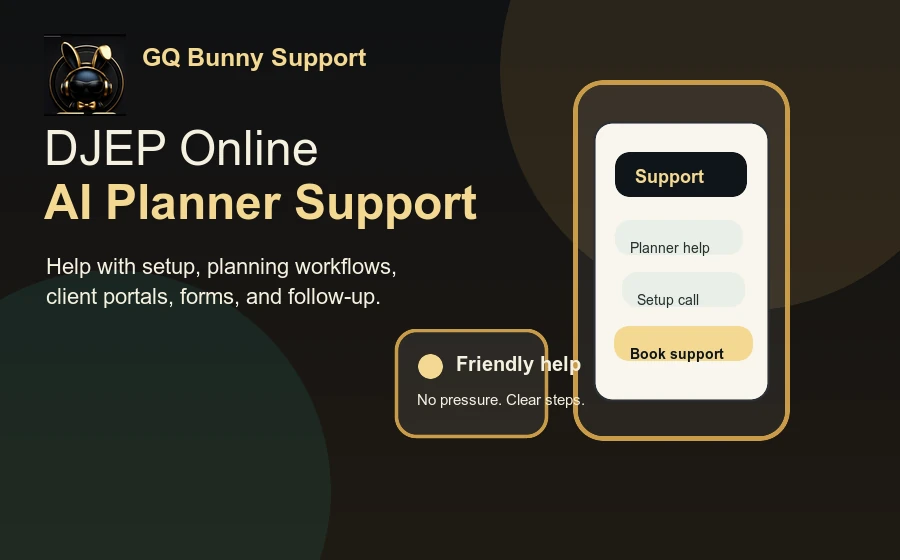 DJ Event Planner AI Phone Support preview