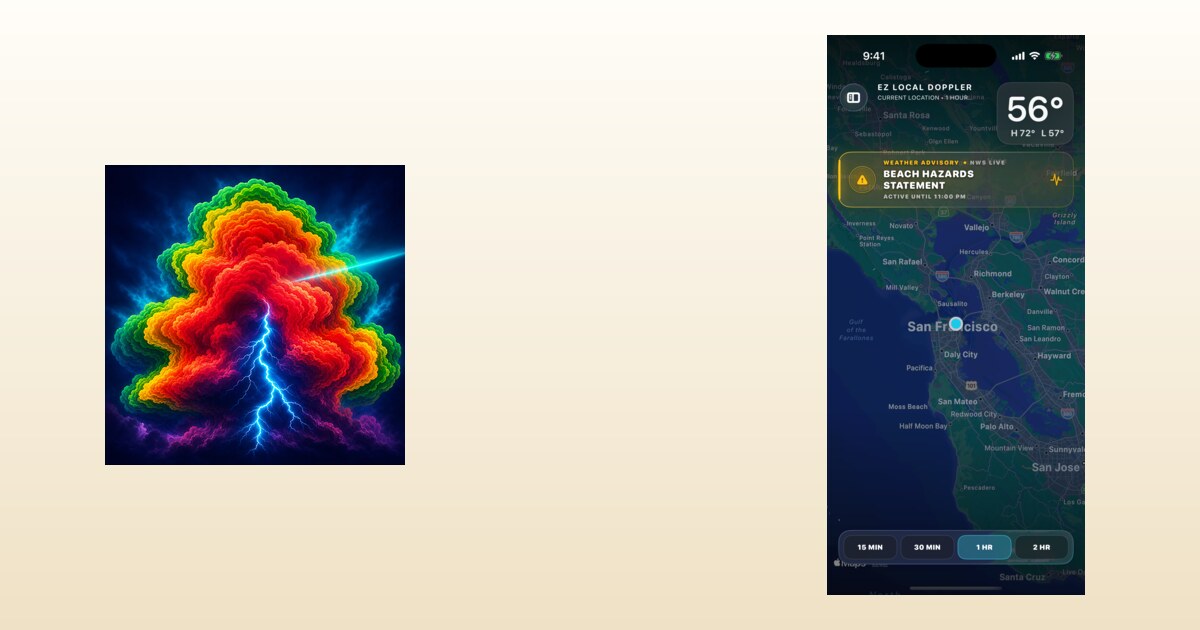EZ Local Doppler app preview